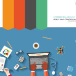 Logo di Inclusive Mindset e logo dei promotori. Nell'immagine sono anche rappresentate delle situazioni simboliche di lavoro che coinvolgono persone che appartengono alle diverse categorie: donne, uomini, persone di origine straniera, persone con disabilità